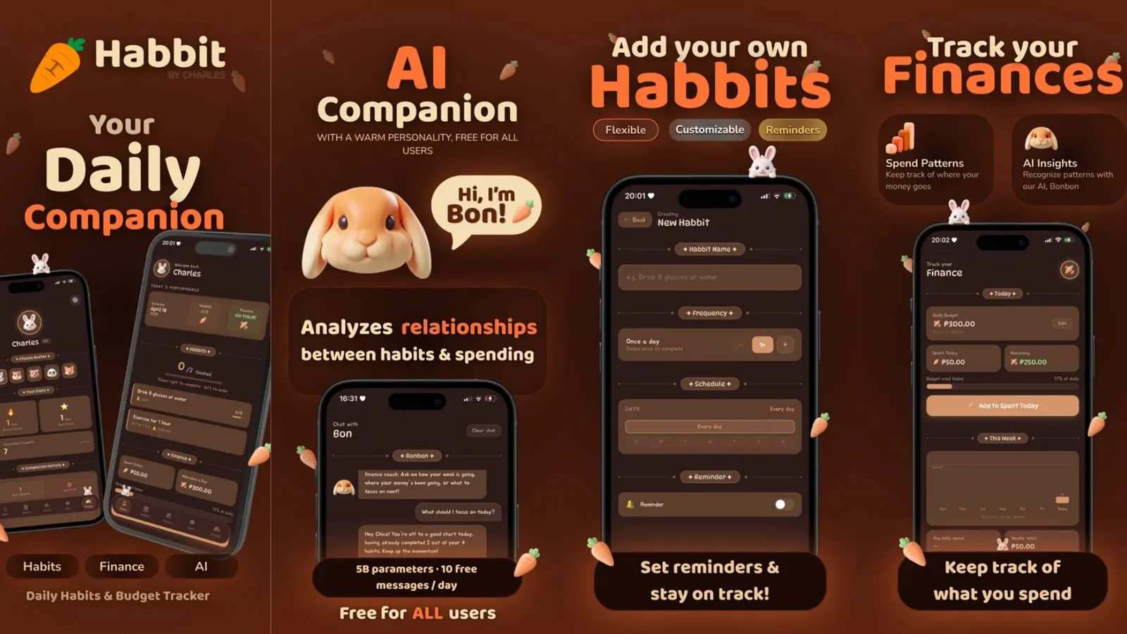 Screenshot of Habbit: Habits & Finance