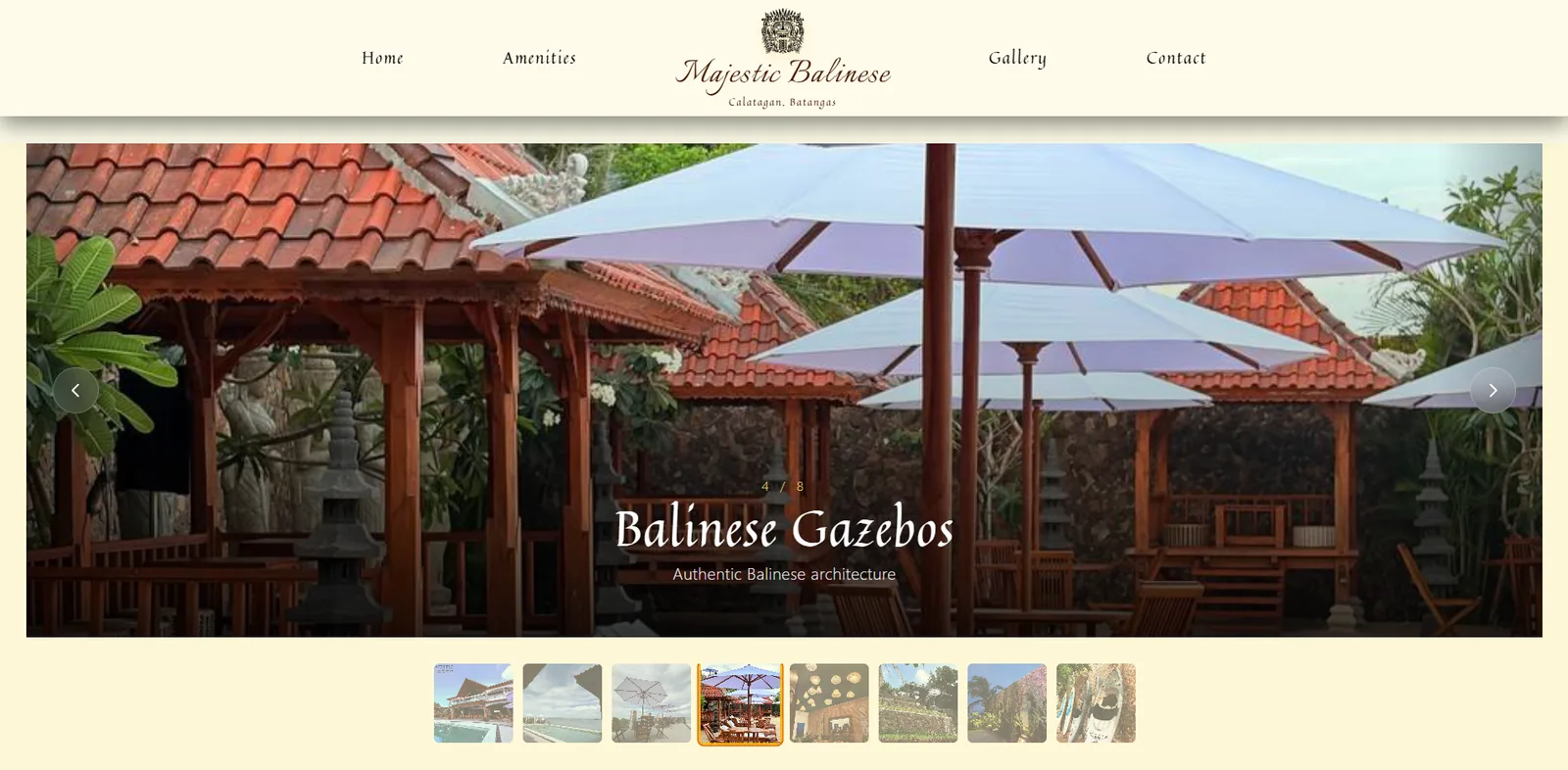 Screenshot of Majestic Balinese